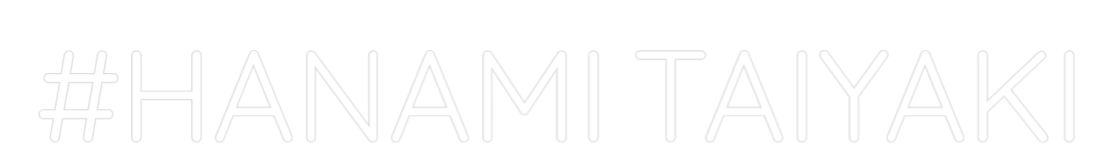 Custom Neon Sign Online Editor #HANAMI TAIYAKI