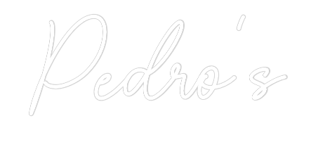 Custom Neon Sign Online Editor Pedro’s
