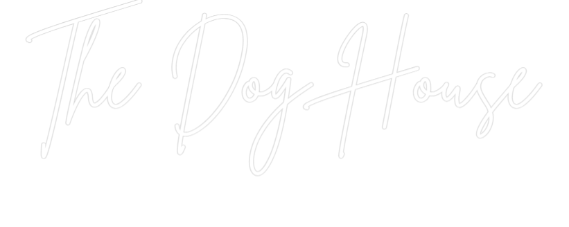 Custom Neon Sign Online Editor The Dog House