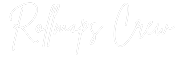 Custom Neon Sign Online Editor Rollmops Crew