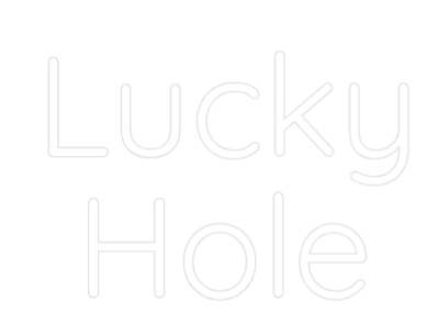 Custom Neon Sign Online Editor Lucky
Hole
