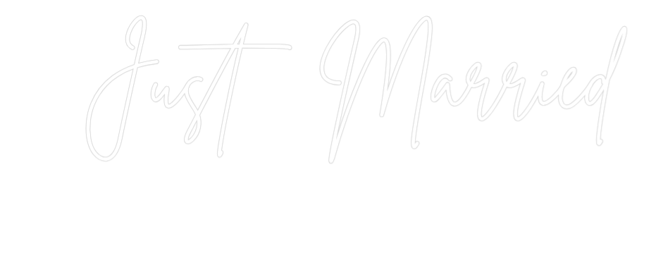 Custom Neon Sign Online Editor   Just Marrie...