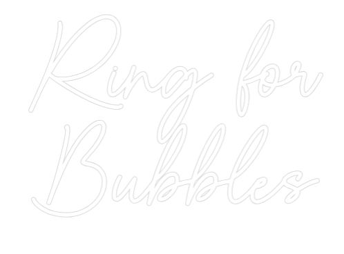 Custom Neon Sign Online Editor Ring for
Bub...