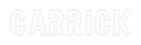 Custom Neon Sign Online Editor Carrick