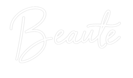Custom Neon Sign Online Editor Beauté