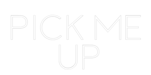 Custom Neon Sign Online Editor PICK ME 
   ...