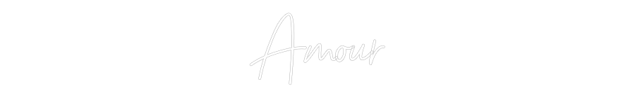 Custom Neon Sign Online Editor Amour