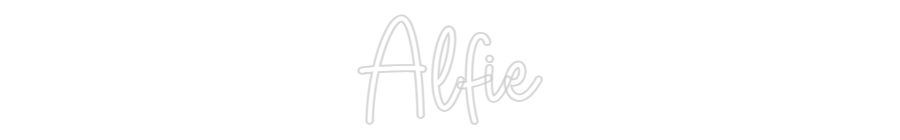 Custom Neon Sign Online Editor Alfie