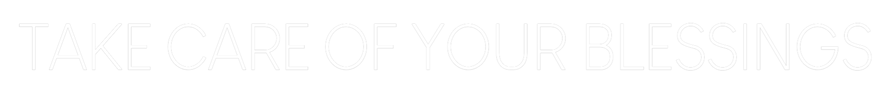 Custom Neon Sign Online Editor TAKE CARE OF ...