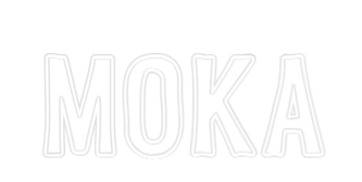 Custom Neon Sign Online Editor MOKA