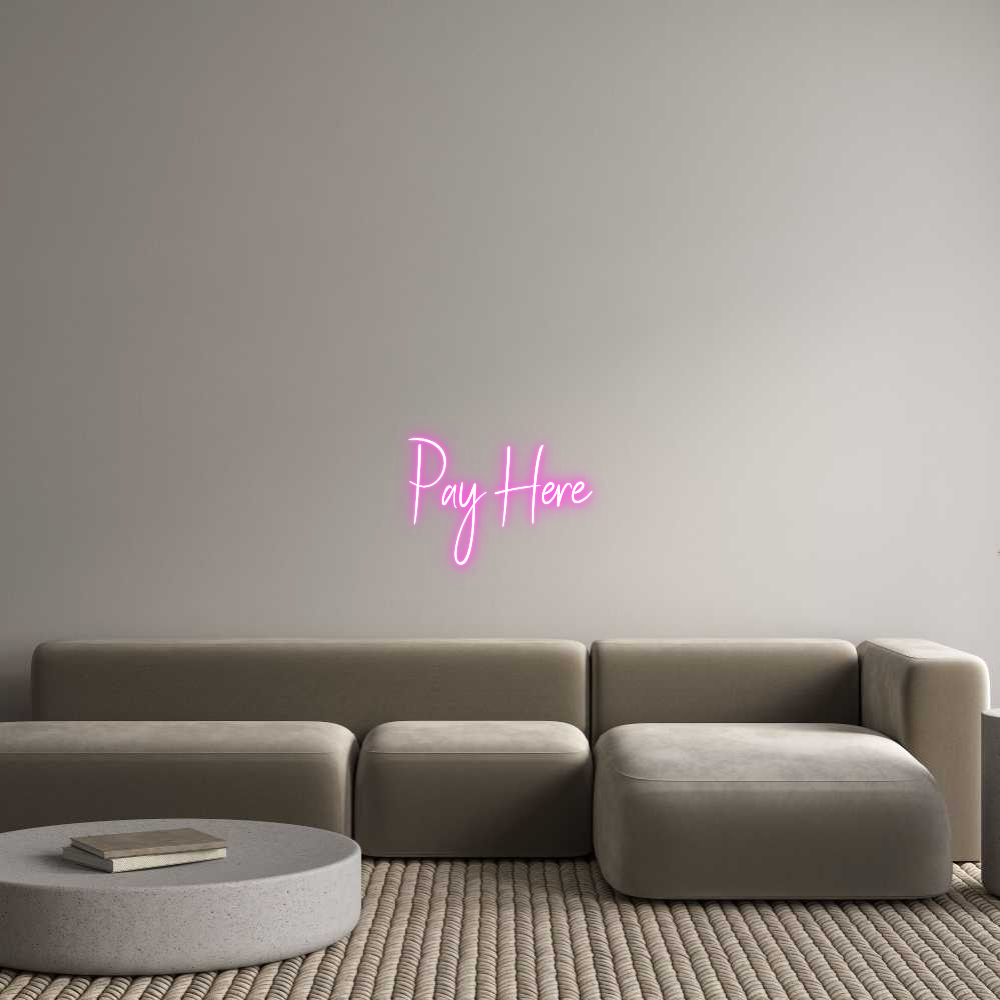Custom Neon Sign Online Editor Pay Here