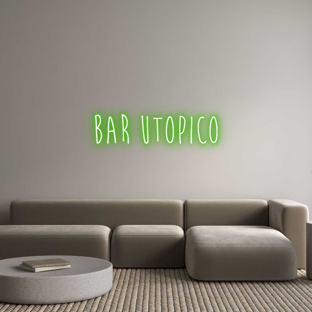 Custom Neon Sign Online Editor Bar Utopico