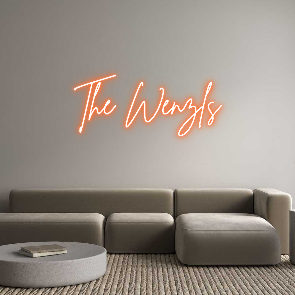 Custom Neon Sign Online Editor The Wenzls