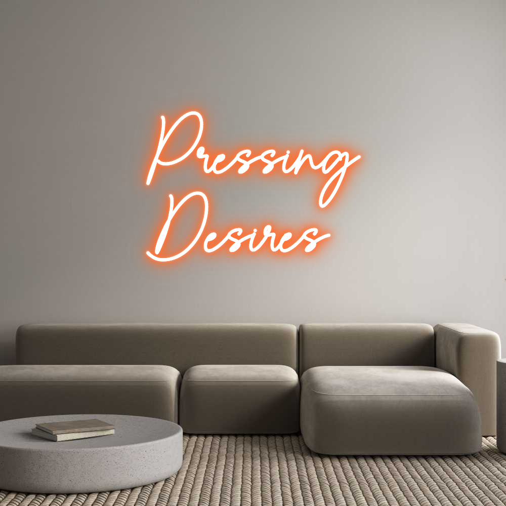 Custom Neon Sign Online Editor Pressing 
De...