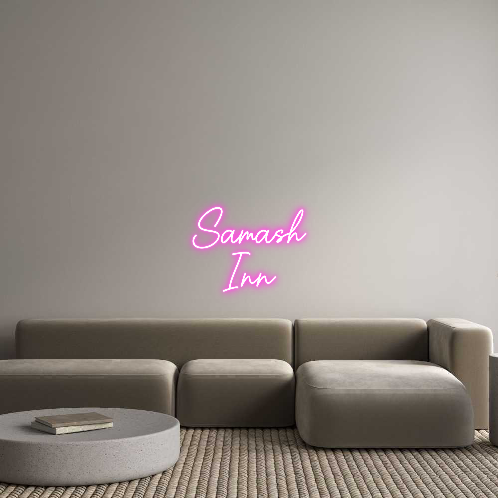 Custom Neon Sign Online Editor Samash
Inn