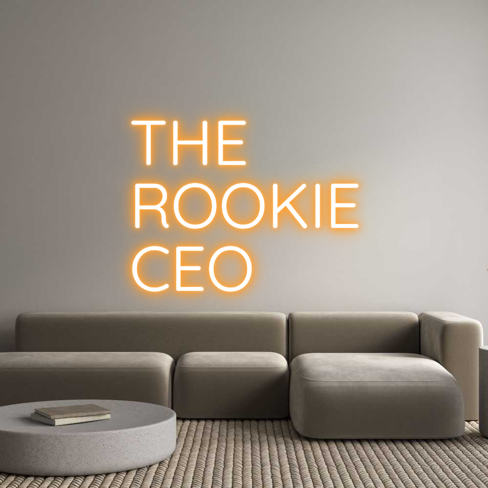 Custom Neon Sign Online Editor THE
ROOKIE
...