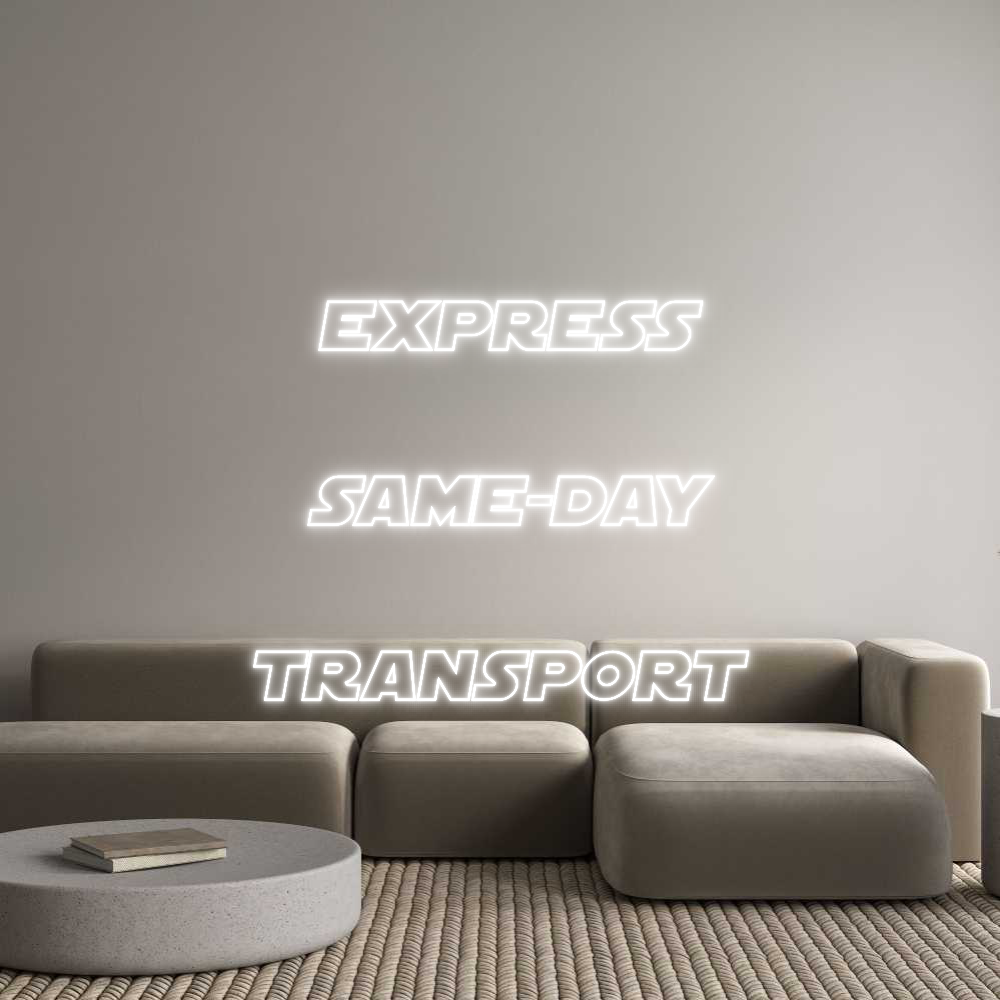 Custom Neon Sign Online Editor 
Express

...