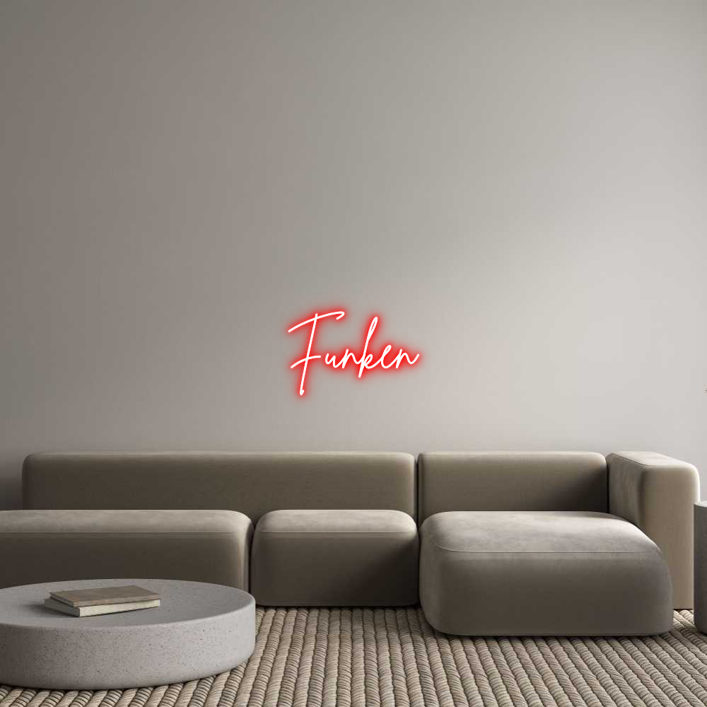 Custom Neon Sign Online Editor Funken
