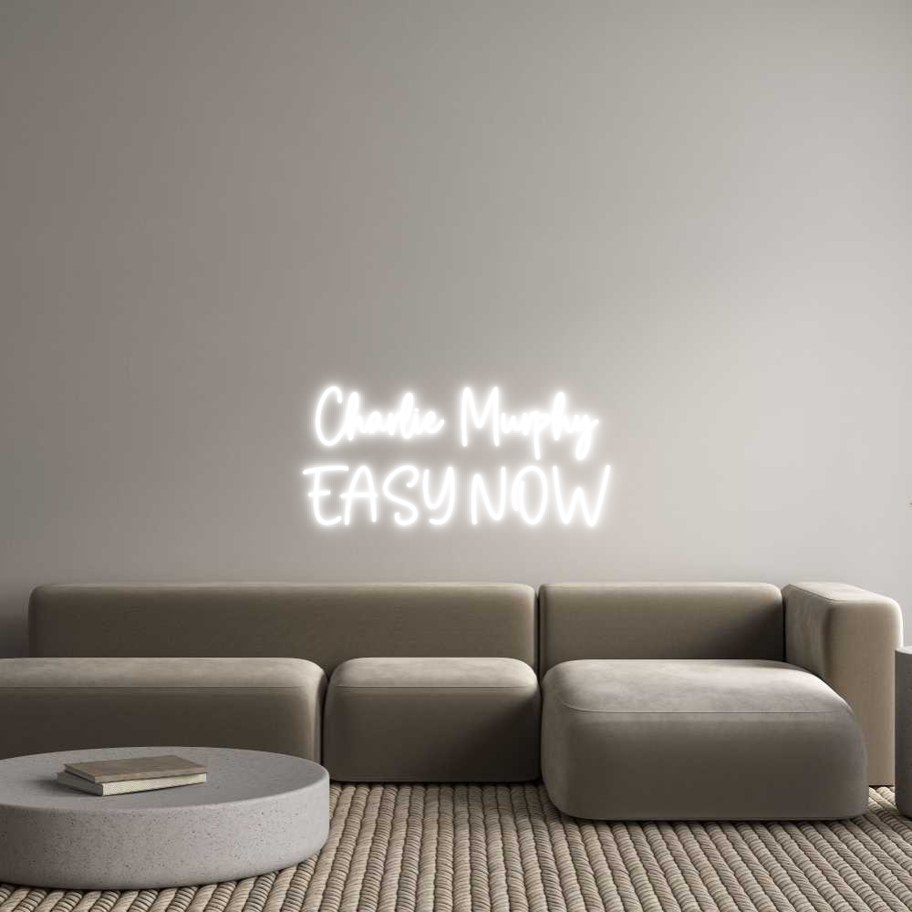 Custom Neon Sign Online Editor Charlie Murph...