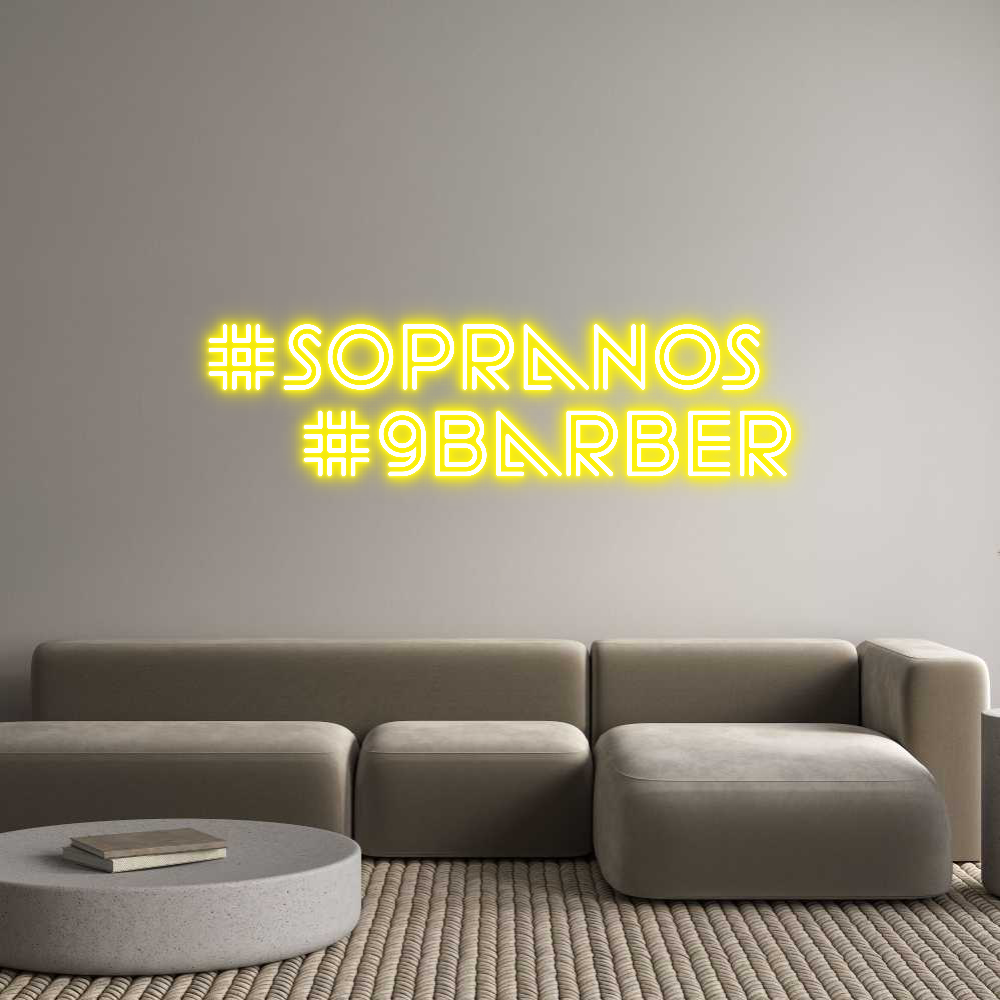 Custom Neon Sign Online Editor #sopranos
  ...