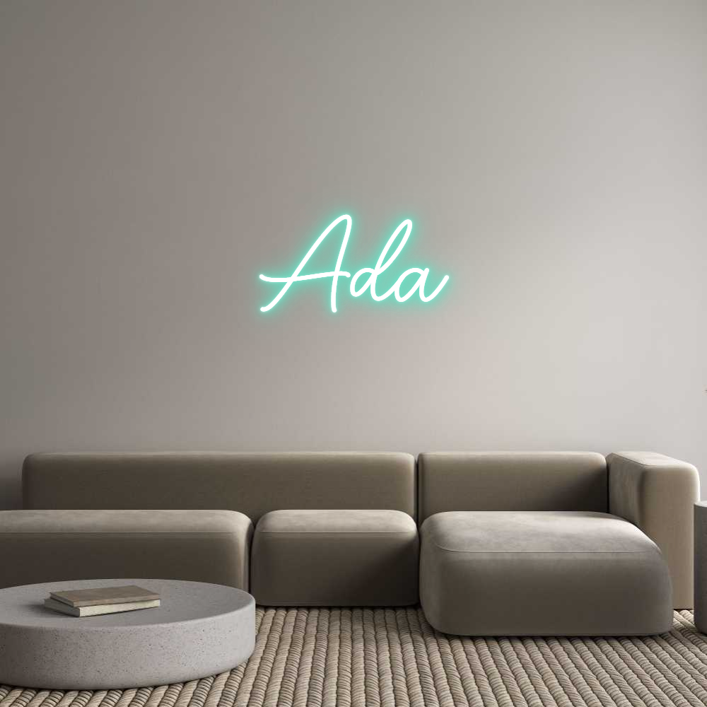 Custom Neon Sign Online Editor Ada