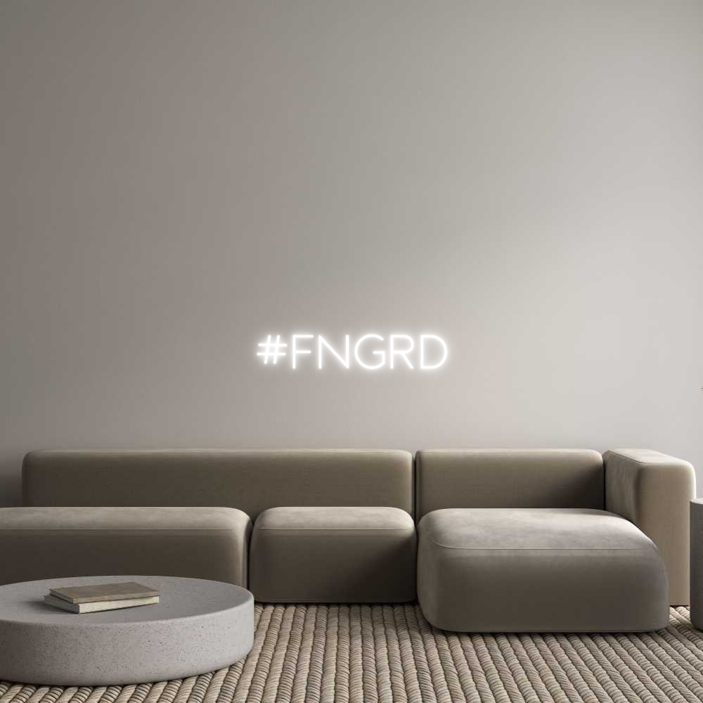 Custom Neon Sign Online Editor #FNGRD
