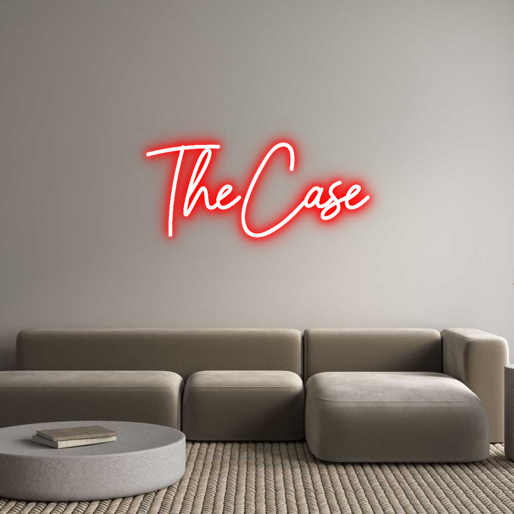 Custom Neon Sign Online Editor TheCase