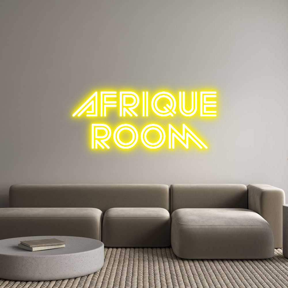 Custom Neon Sign Online Editor Afrique 
Roo...