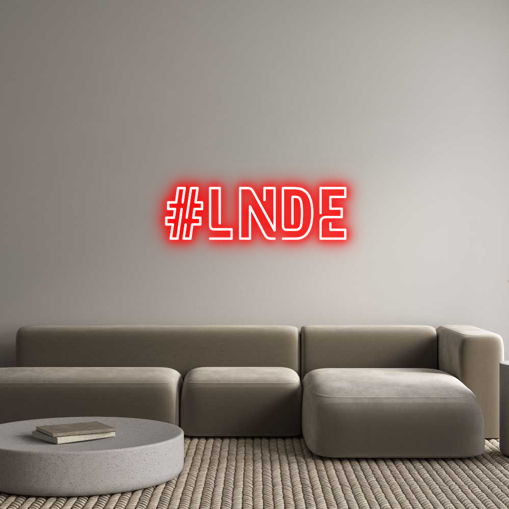Custom Neon Sign Online Editor #LNDE