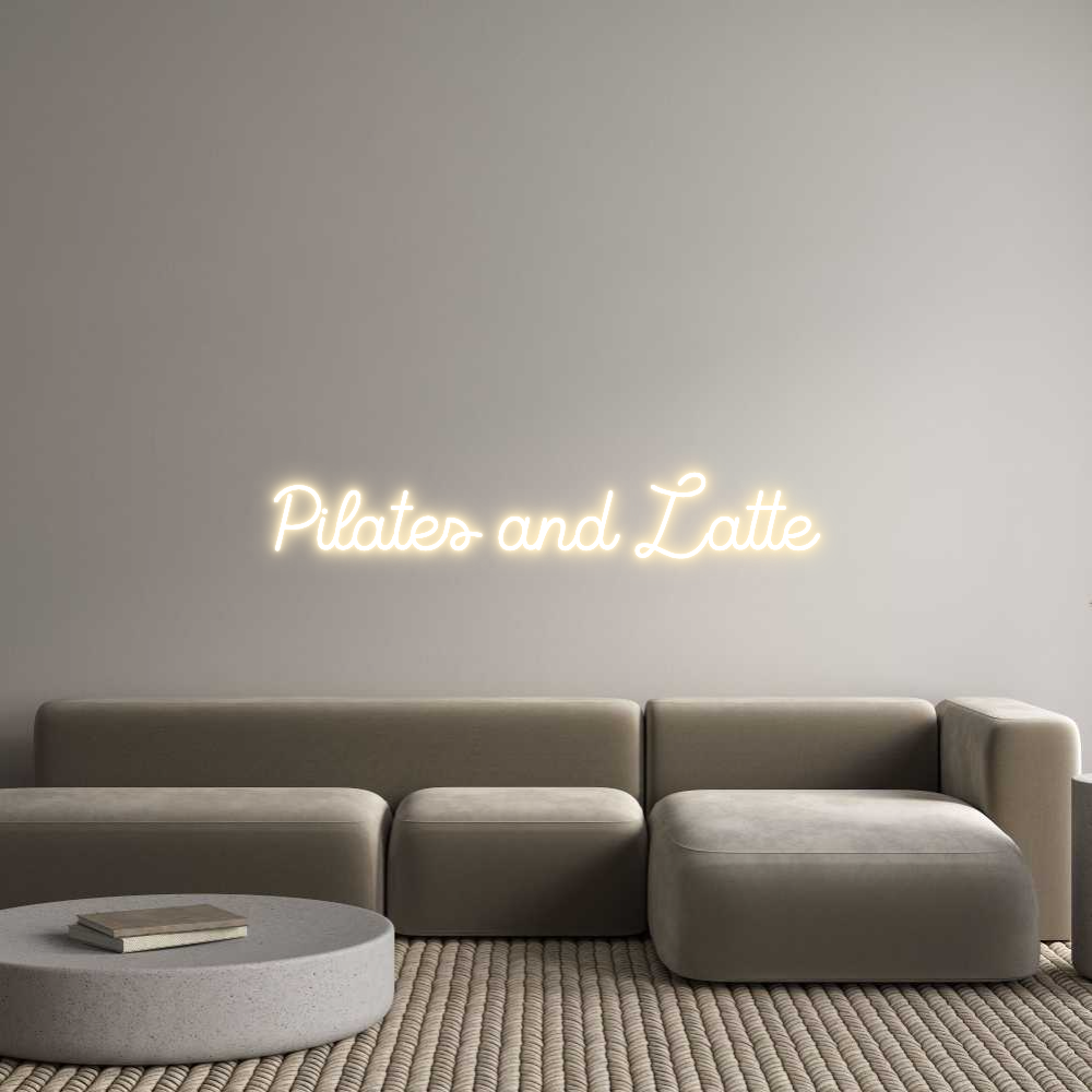 Custom Neon Sign Online Editor 
Pilates and...