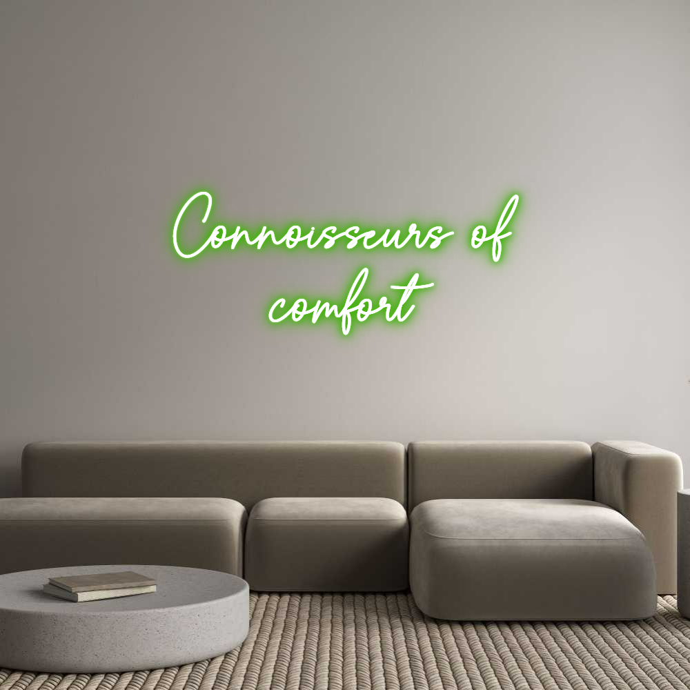 Custom Neon Sign Online Editor Connoisseurs ...