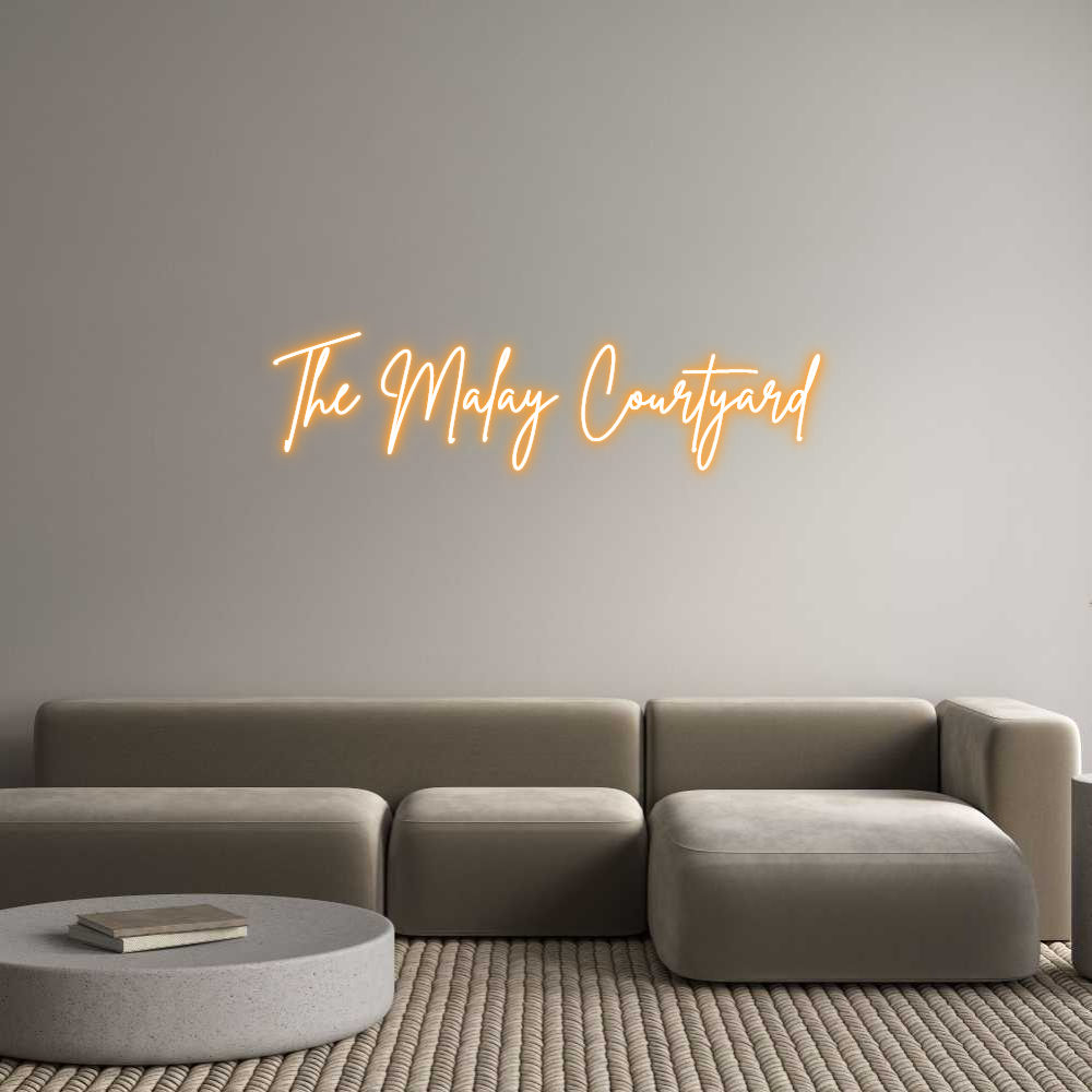 Custom Neon Sign Online Editor The Malay Cou...