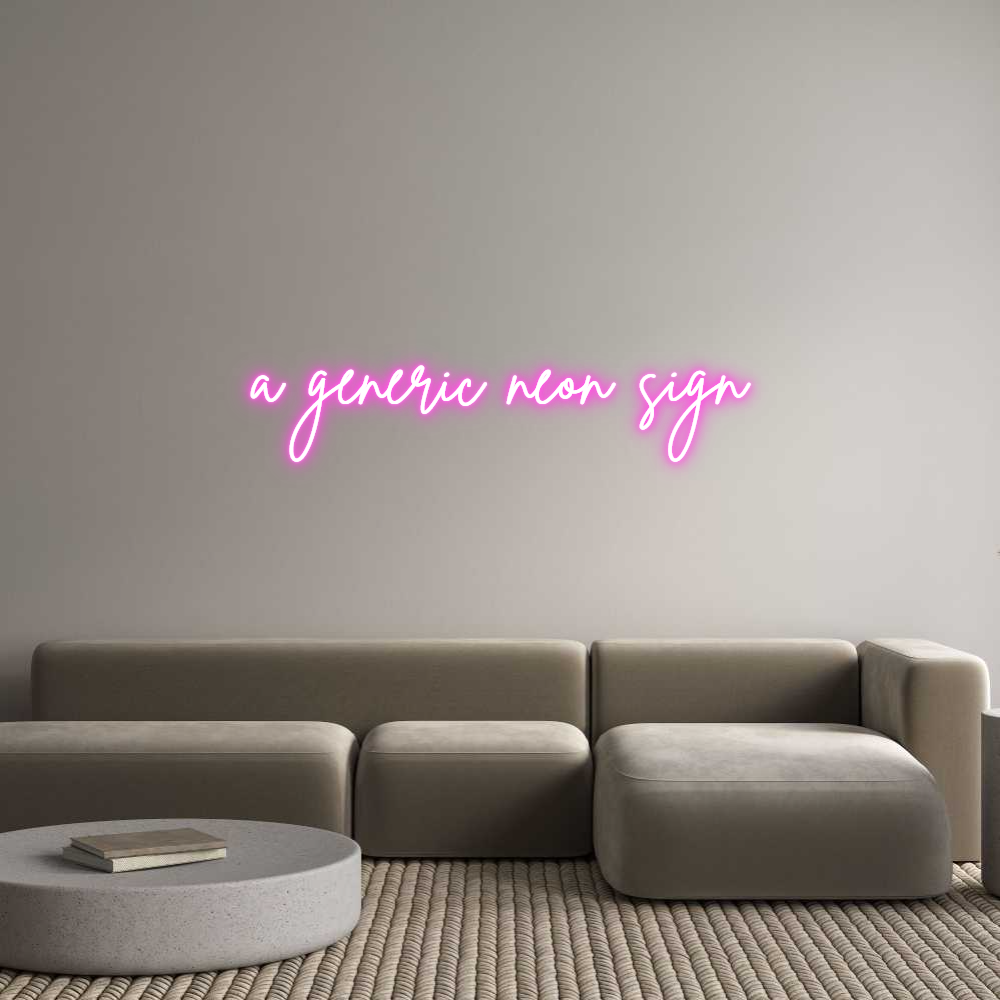 Custom Neon Sign Online Editor a generic neo...