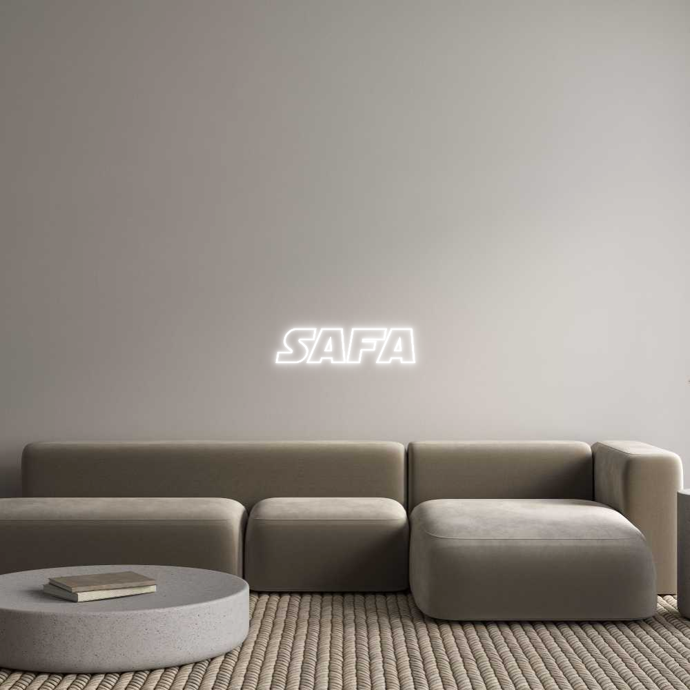 Custom Neon Sign Online Editor Safa