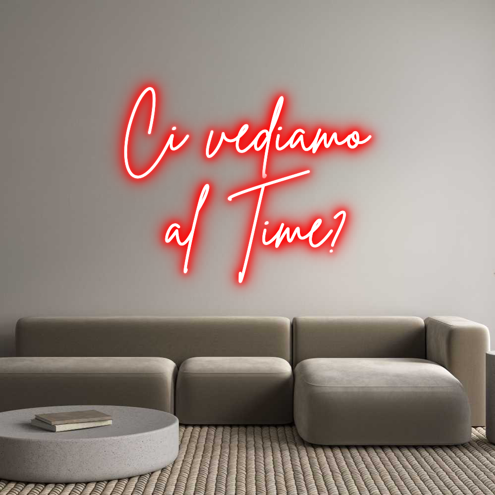 Custom Neon Sign Online Editor Ci vediamo 
...