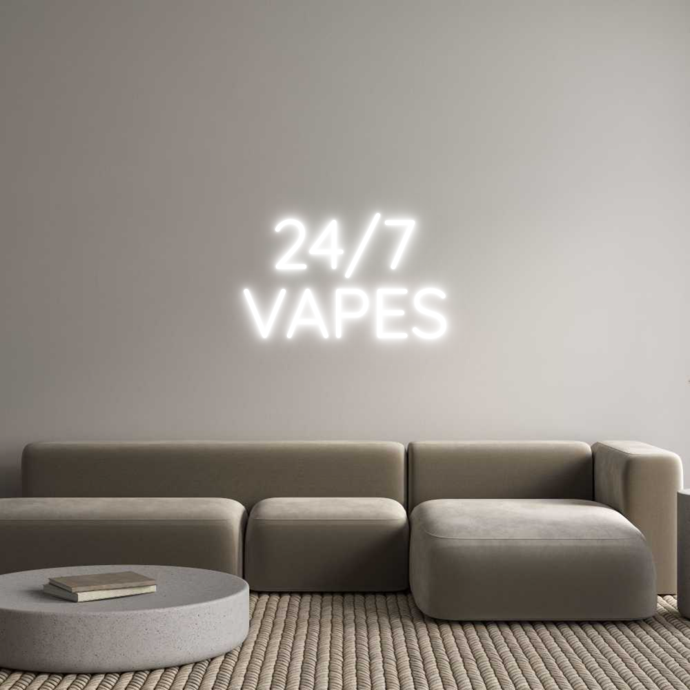Custom Neon Sign Online Editor 24/7
VAPES
