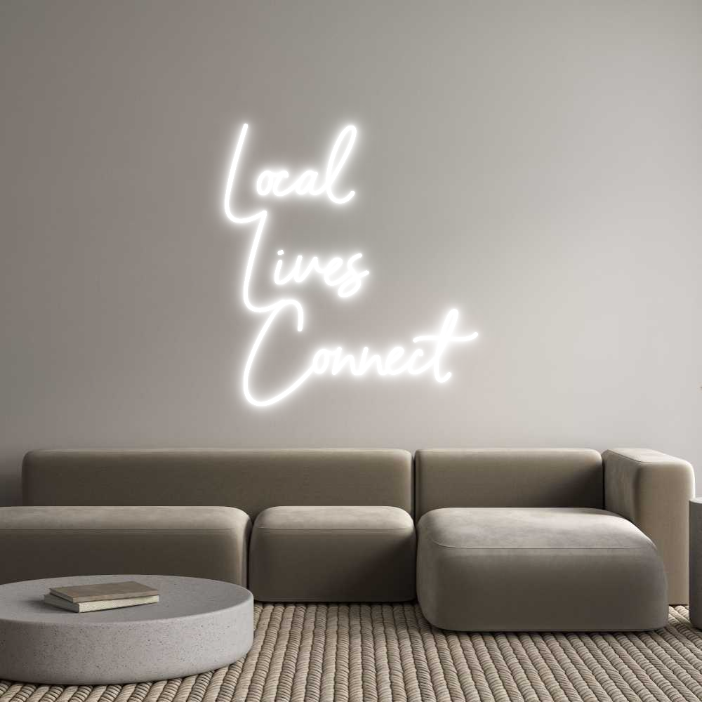 Custom Neon Sign Online Editor Local
 Lives...