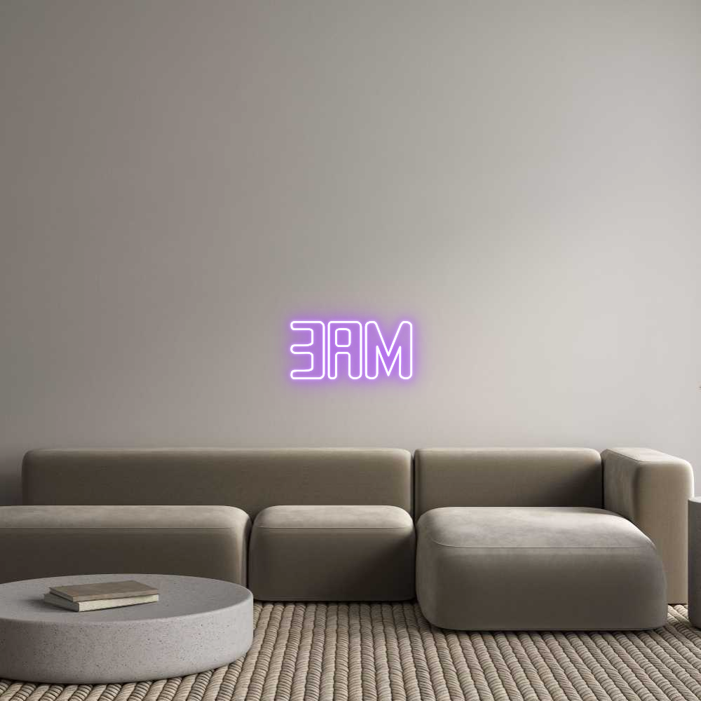 Custom Neon Sign Online Editor 3AM