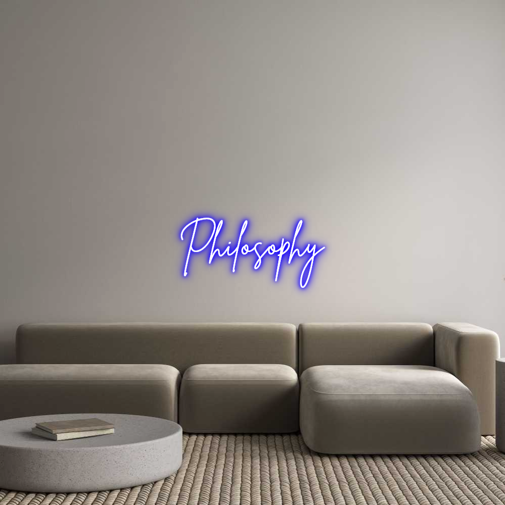 Custom Neon Sign Online Editor Philosophy
