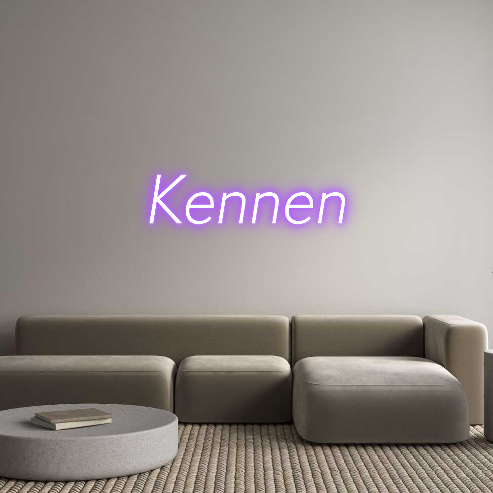 Custom Neon Sign Online Editor Kennen