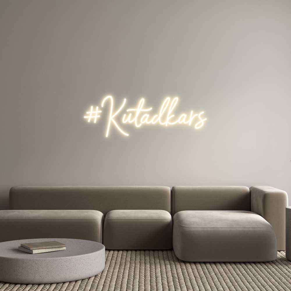 Custom Neon Sign Online Editor #Kutadkars