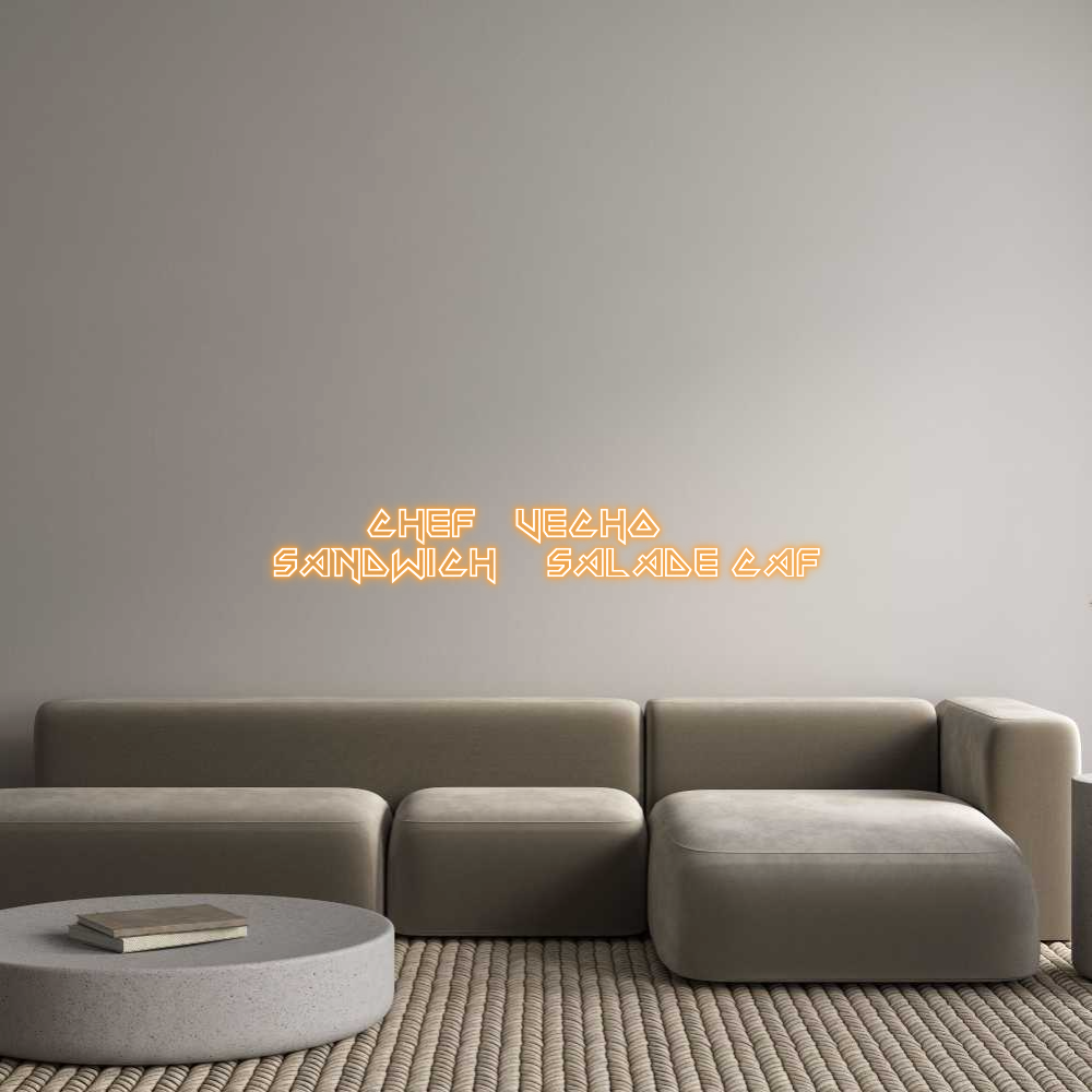 Custom Neon Sign Online Editor        Chef_V...