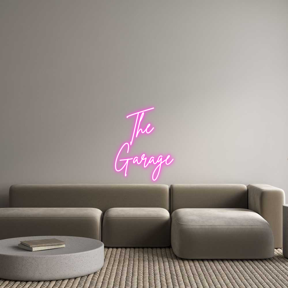 Custom Neon Sign Online Editor The 
Garage