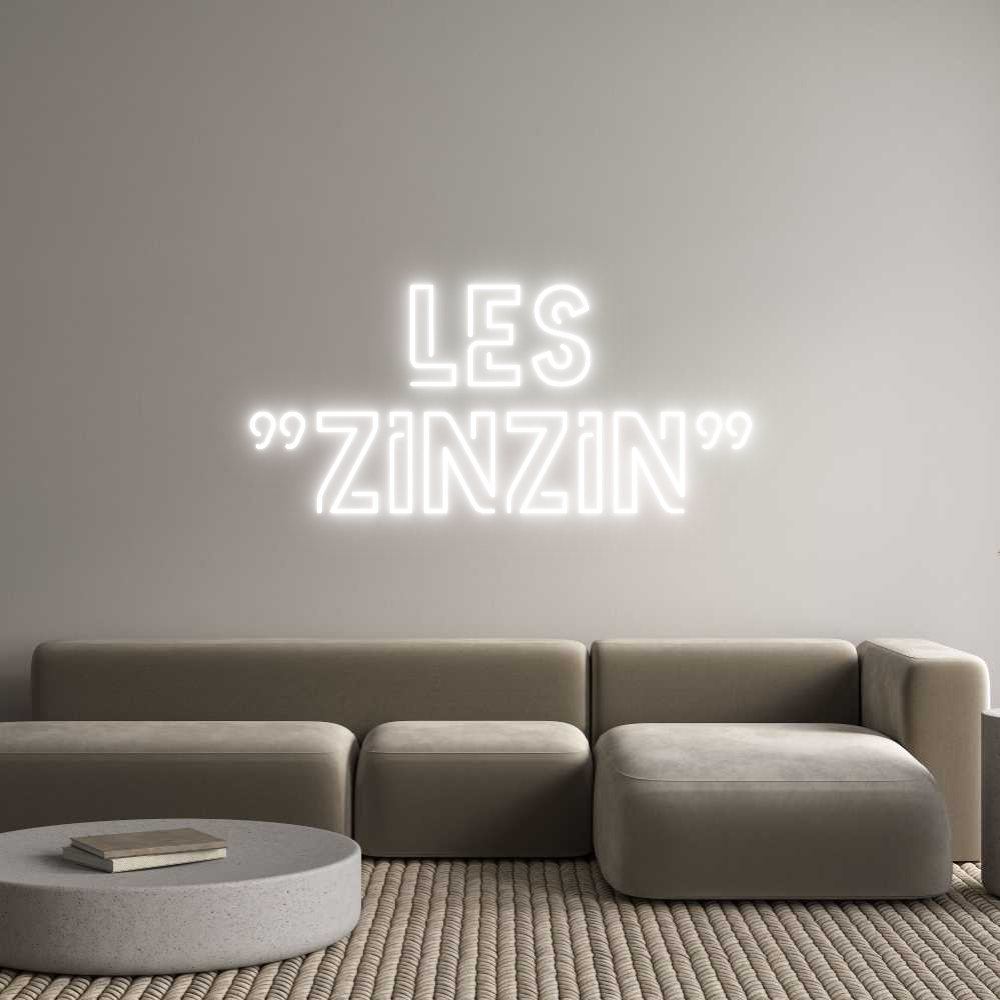 Custom Neon Sign Online Editor Les
"ZinZin"